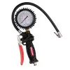Tire Inflator with 80 mm Pressure Gauge, 0-8bar, 1/4 Connection, 44 cm Hose, Proline