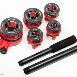 Ratchet Die set 3/8, 1/2, 3/4, 1, 11/4, Proline