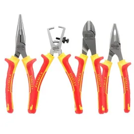 4Pce Maxsteel VDE Plier set EU