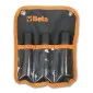 Socket set for Damaged Right-Handed Nuts, Long Series, 1/23-Piece, 17 mm, 19 mm, 21 mm, Nut Remover, Bolt Remover, BETA