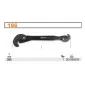 Self-Adjusting Screw Wrench 8-32 mm 260 mm, Heavy-Duty Polygrip Pipe Wrench, BETA Tools