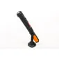 Starkt arbetslampa COB LED 450LM + 25LM varningsblink, laddbar, magnet och krok, USB