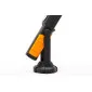 Starkt arbetslampa COB LED 450LM + 25LM varningsblink, laddbar, magnet och krok, USB