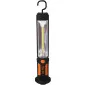 Starkt arbetslampa COB LED 450LM + 25LM varningsblink, laddbar, magnet och krok, USB