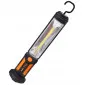 Starkt arbetslampa COB LED 450LM + 25LM varningsblink, laddbar, magnet och krok, USB