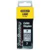 Cable Staples 12 mm 1/2" X1000 Type 7 CT100, Stanley