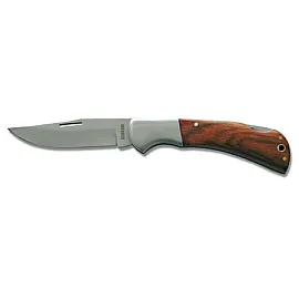 Universalkniv 60 mm, Ihopfällbar med Trähandtag, Rostfritt Stål, Proline