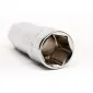 Hylsnyckelsats 17st med genomgående hylsor SPLINES, adapter 1/2, förlängare 77 mm, spärrskaft 72 kugg, Proline
