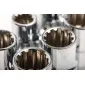 Hylsnyckelsats 17st med genomgående hylsor SPLINES, adapter 1/2, förlängare 77 mm, spärrskaft 72 kugg, Proline