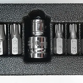 Sats med 8st RIBE bits M5-M14, S2, Proline