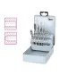 Long Thread Tap set 14 pcs M3-M12 HSS Steel Metal Case, BETA Tools