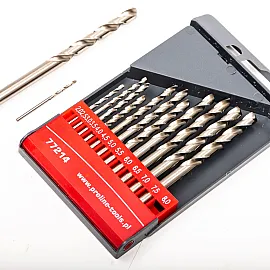 HSS Twist Drill set 13 PCS, 2-8 mm, DIN338, Proline