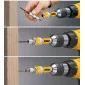 Borr- och skruvbitssats DEWALT; ¼“ 10 st. DEWALT DT7612