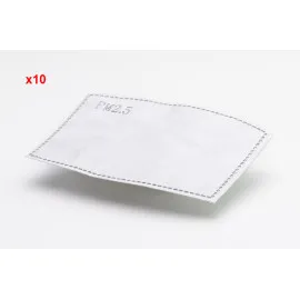 Filter för andningsskydd 10st, skyddar mot virus bakterier m.m. MP 2.5 FFP2 N95