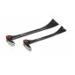 Kofot med LED, 2st (20 cm + 25 cm), ROOKS