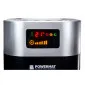 Tornfläkt, pelarfläkt 121 cm, tyst exklusiv stående fläkt, golvfläkt med fjärrkontroll, 90W, svart, Powermat Black Tower