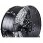 Kraftfull industrifläkt 61 cm (24) 220W, golvmodell med hjul, svart pulverlackad, 1300rpm, 12000 m3/h, Powermat REA - DEMO EX