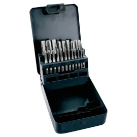 Set of hand taps in case