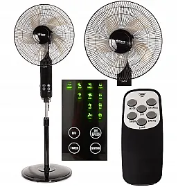 Flor standing fan 39 cm, 125m, remote controller