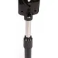Golvfläkt med fjärr, tyst och stabil, 3 hastigheter, teleskopfot, 39 cm 50W 125 cm hög Volteno