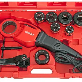 Elektrisk rörgängmaskin, sats gängkloppor 1/2 till 2 Virax® Phenix III