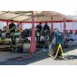 Mobil Industrifläkt 90 cm 13200 m³/h, Pulverlackad Golvmodell 412W, Master