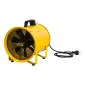 Portable Industrial Fan 350W 3900 m³/h, Yellow Powder-Coated Steel, Duct Model IP44, Master