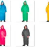 Raincoat 20 Pcs with Hood, Protective Poncho Universal Size in Polyethylene, CE