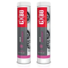 Universal smörjmedel mineralbaserat litiumfett, 2st 400 ml olja, CX80