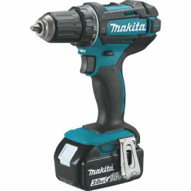 Skruvdragare, borrmaskin, sladdlös 18V 62Nm 2 x 3.0Ah, 1900 RPM, MAKITA DDF482RFJ