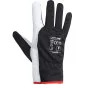 Sheep leather work gloves, 12 pairs, size 8