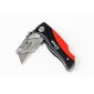 Folding utility knife, AL / COMPOSITE, material: SK5