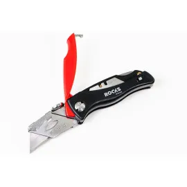 Folding utility knife, AL / COMPOSITE, material: SK5