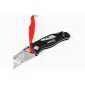 Folding utility knife, AL / COMPOSITE, material: SK5