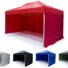 Professionellt Snabbtält 3 x 4.5m Aluminium A40H Premium PVC 320g/m² UV50+ EU, Plinth
