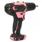 Skruvdragare rosa 12V body (UTAN batteri, ladddare, väska), MAKITA CXT DF333DZP