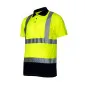 Reflextröja, varseltröja, gul, WARNING POLO SHIRT, CE, LAHTI