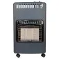 Gas Heater 4, 2kW with Swedish Gas Regulator, Hose, Infrared Gas Heater, Foldable.