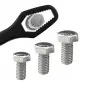 Ringnyckel universal 8-22 mm, 270 x 8 mm, CrV svart, ersätter 35 nycklar
