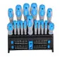 Screwdrivers and Bits, Large set of 50 Pieces, Magnetic, CRV, SOFT TOUCH, Mega