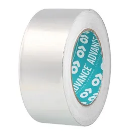 Aluminiumtejp - alutejp, tätningstejp metall 2st rullar 5 cm x 10 m 350°, isoleringstejp för skorsstenar, ventilationsrör, flexrör m.m.