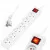 Extension cord power strip 3m 6 outlets 230V max. 10A / 2300W