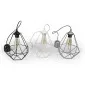 Vintage light bulbs, 4 pieces, 2700K, 8W, 800 lm, E27, LED FILAMENT Edison, 230V, Luxolar
