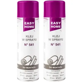 Monteringslim i spray 2st, Easy Home 541, 500 ml