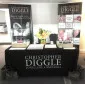 Custom printed promotional tableclocth, advertising tablecloth