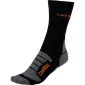 Winter Socks, thermal work socks, grey-orange, 1 pair, LAHTI
