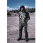Work Trousers, Trousers with Braces, Green-black, CE, LAHTI