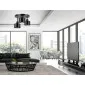 Metal ceiling lamp, Luxolar 382, 3 x E27