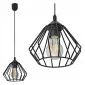 Metal Ceiling Lamp in Rustic Industrial Design