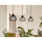 Metal Ceiling Lamp in Rustic Industrial Design